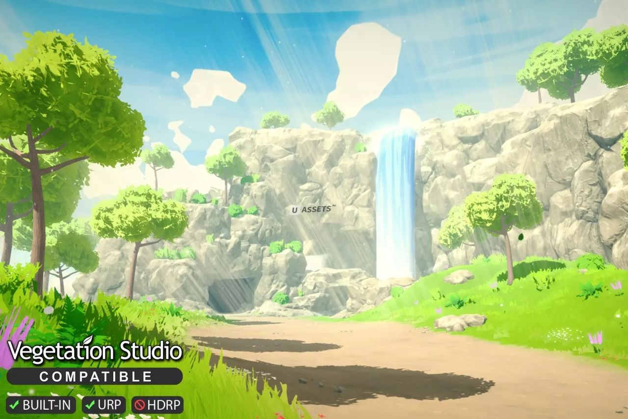 Screenshot #1 - Fantasy Adventure Environment