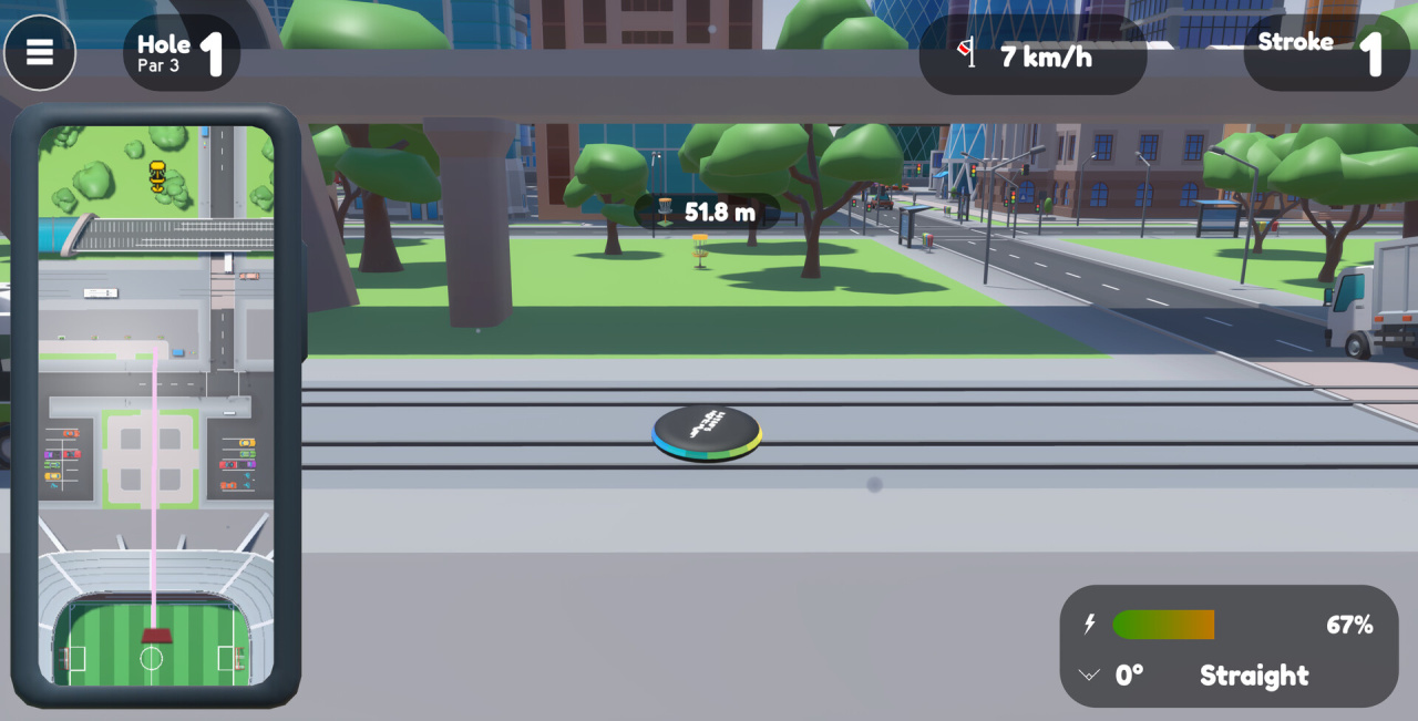 Screenshot #7 - Disc Golf City