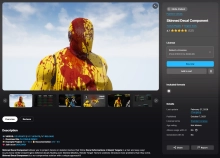 Skinned Decal Component UE5.7   v3.0