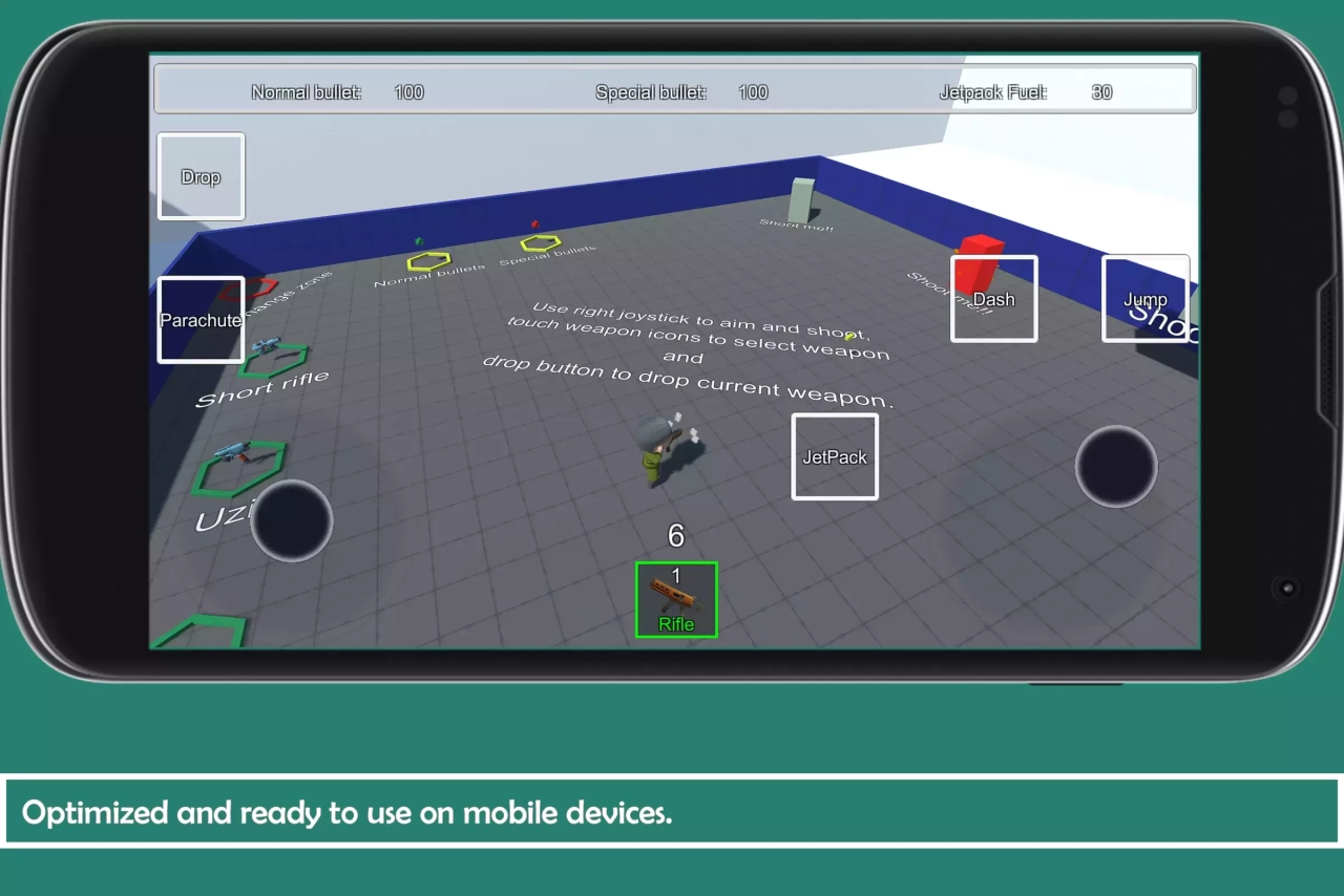 Screenshot #3 - Top Down Shooter Controller