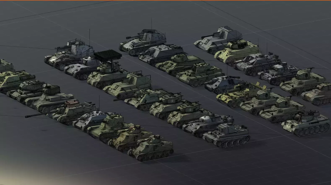 Screenshot #2 - World War II - 33-Tanks