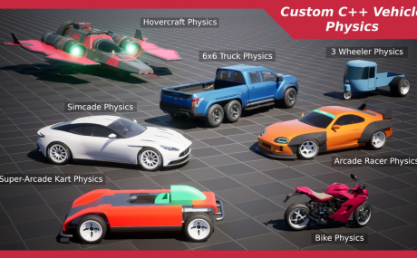 R-Tune Vehicle Physics UE5.4  v1.1.5 (plugin)