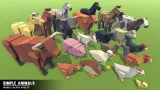 Screenshot #4 - Simple Farm Animals - Cartoon Assets