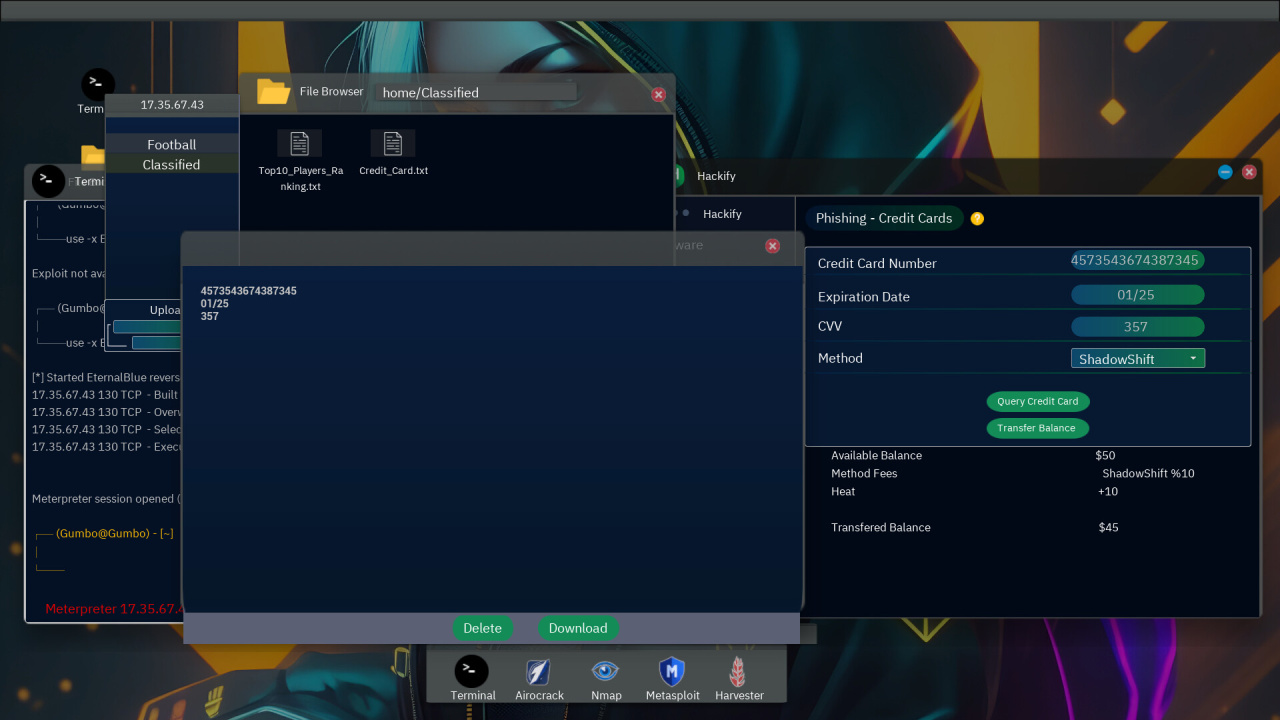 Screenshot #6 - Anonymous Hacker Simulator