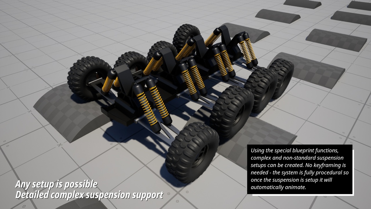 Screenshot #7 - RKVA Rigless Kinematic Vehicle Animation UE5.6  v1.0.5b