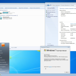 Screenshot #1 - Windows 7 Корпоративная SP1 + Office 2016 + Photoshop 2017 by yahooXXX (x64)