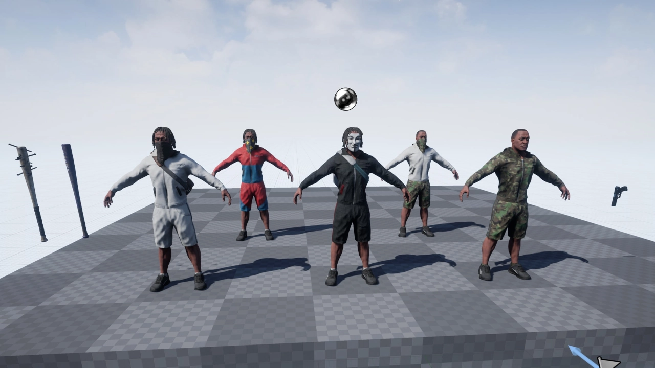 Screenshot #9 - Modern character 3  UE4.26+