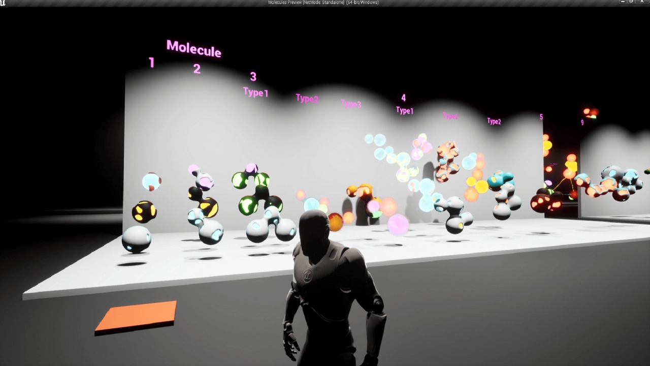 Screenshot #1 - Molecules and Organisms VFX