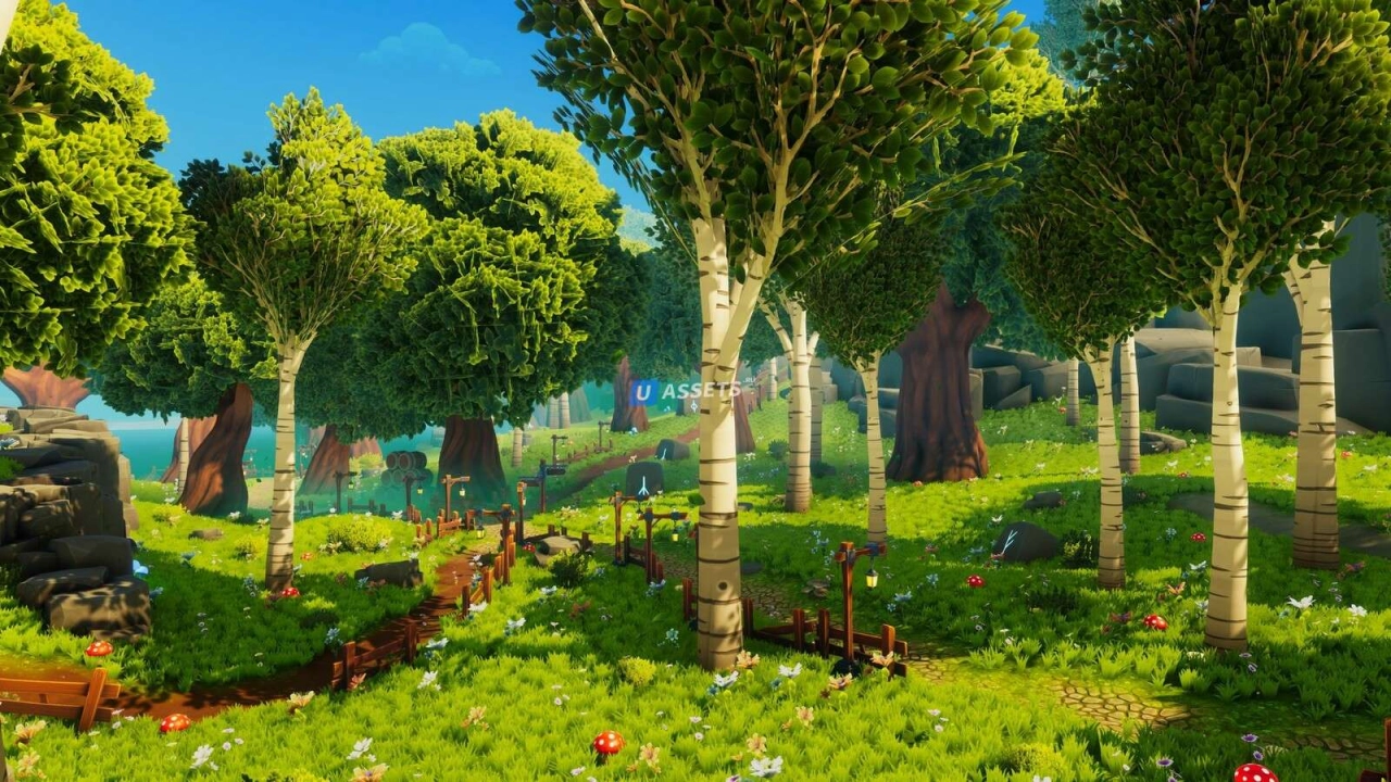 Screenshot #4 - Stylized Fantasy : Forest Environment