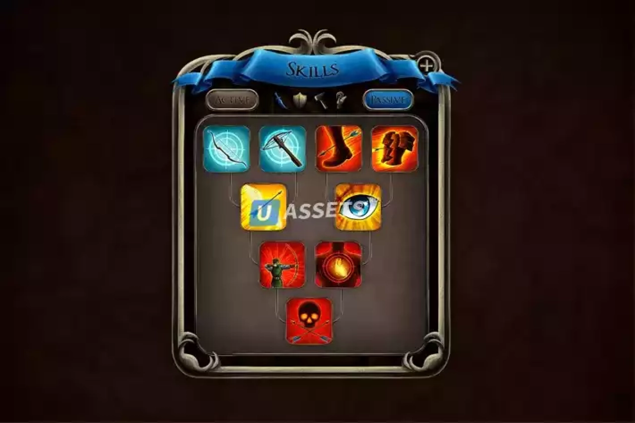 Screenshot #3 - Fantasy RPG User Interface