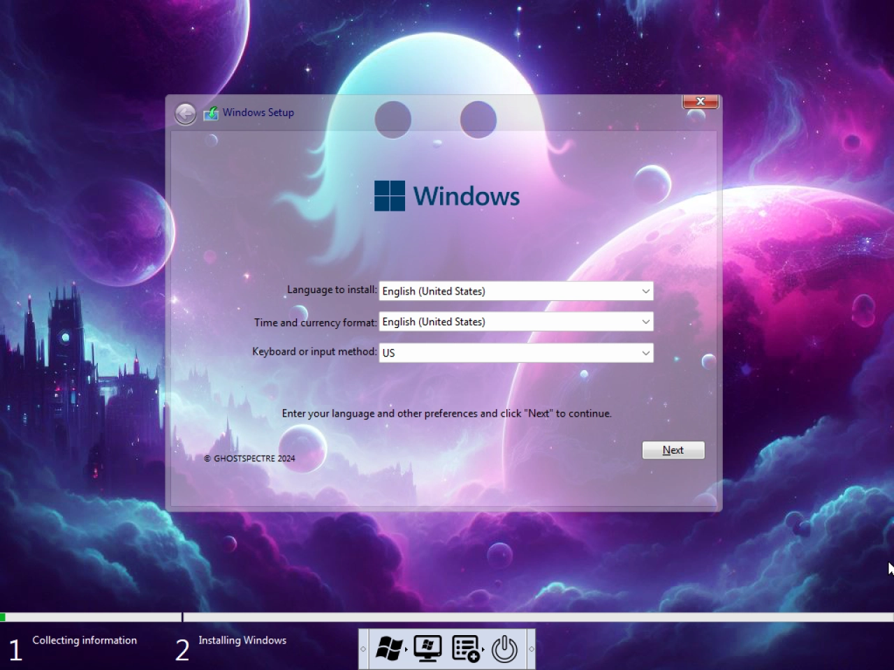 Screenshot #1 - Windows 11 PRO 24H2 26100.3476 Update 13 by Ghost Spectre
