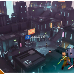 Screenshot #1 - CUBE - Sci Fi Underworld City Pack