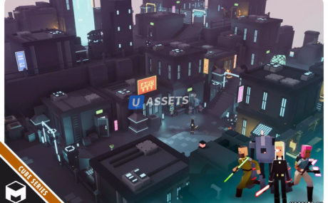 CUBE - Sci Fi Underworld City Pack