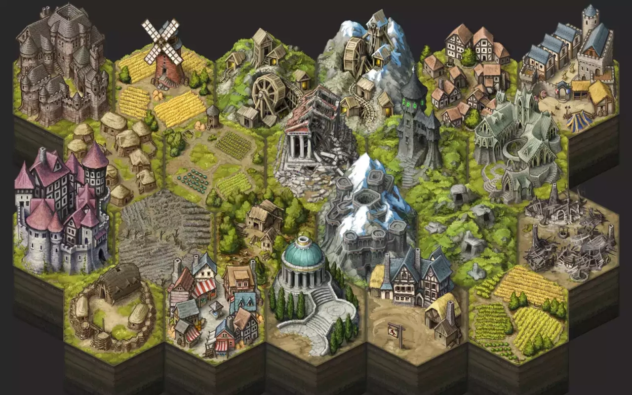 Screenshot #1 - Hex Medieval-Fantasy Locations