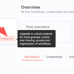 Screenshot #4 - N8N -  Workflow activation enterpise version