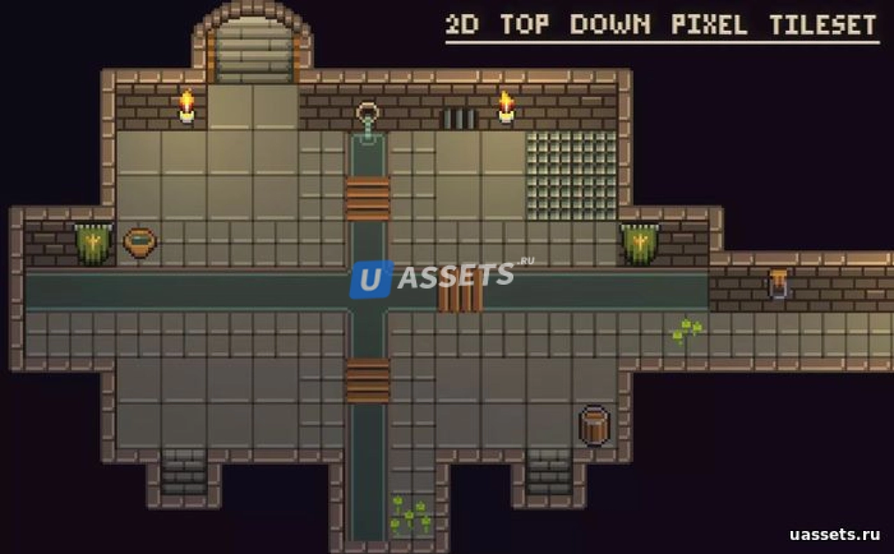 Screenshot #4 - 2D Top down pixel tilese