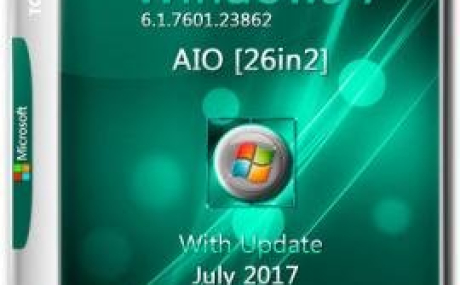 Windows 7 SP1 with Update 7601.23862 AIO 26in2 adguard (x86/x64)
