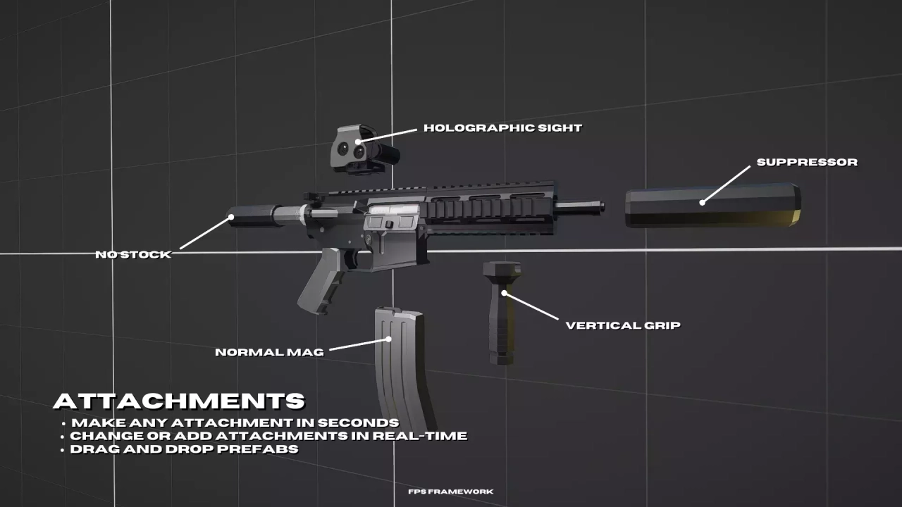 Screenshot #3 - FPS Framework Pro 2.0  for Unity