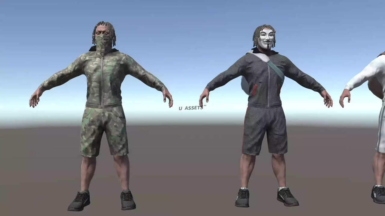 Screenshot #4 - Modern character 3