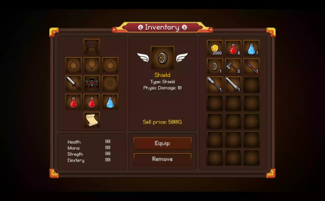 Fantasy Inventory System