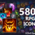 5800 Fantasy RPG Icons Pack