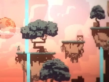 UniArt Pixel SciFi Landscape