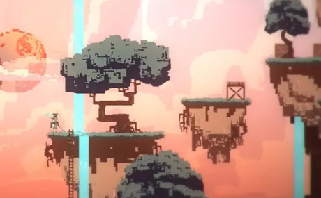 UniArt Pixel SciFi Landscape