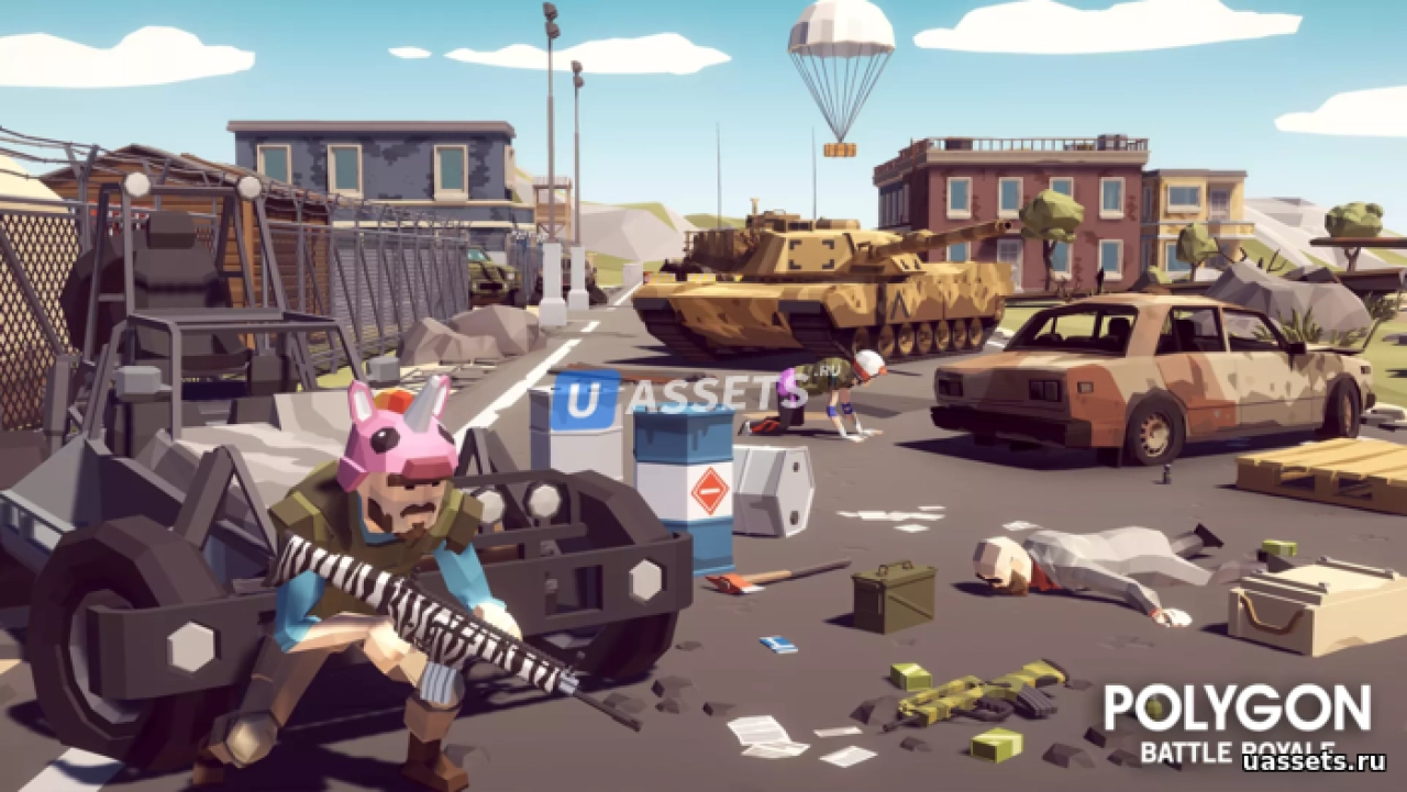 Screenshot #2 - POLYGON Battle Royale - Low Poly 3D Art by Synty