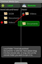 Screenshot #1 - TITANIUM MEDIA SYNC 2.4.4.3