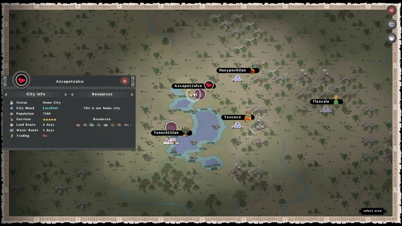 Screenshot #9 - Tlatoani: Aztec Cities