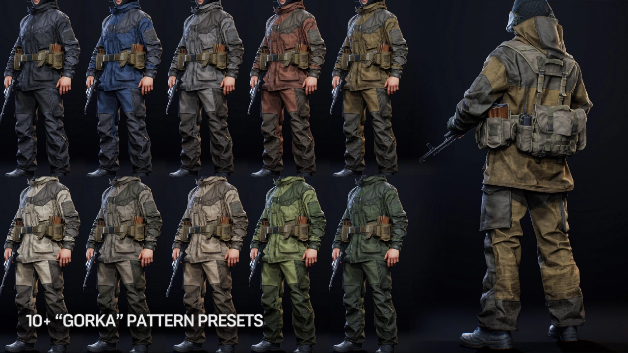 Screenshot #3 - Modular Soldier Pack Vol. 3 – Unreal Engine (5.7)
