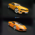 Screenshot #1 - 60 Fantastic Race Cars Pack