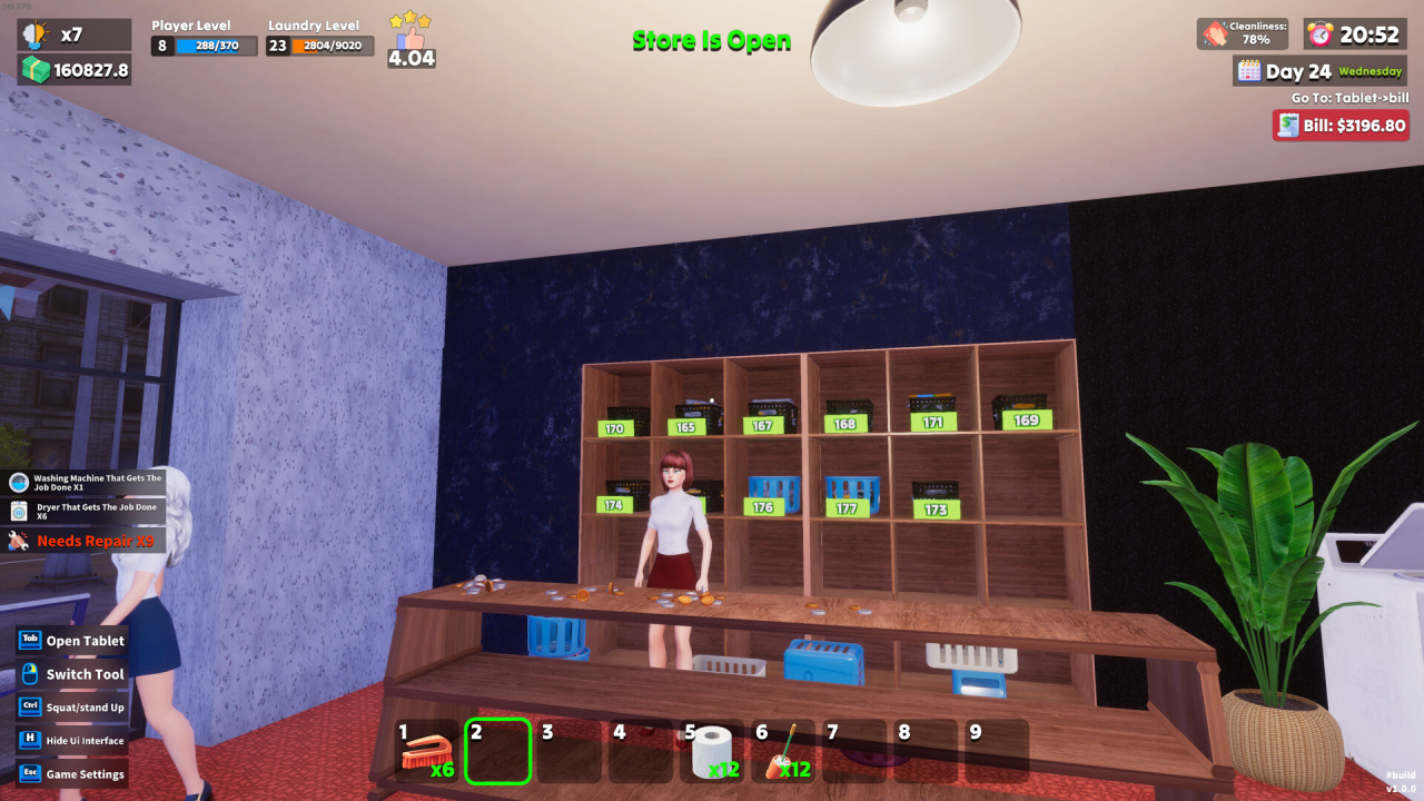 Screenshot #6 - Laundry and Supermarket Simulator