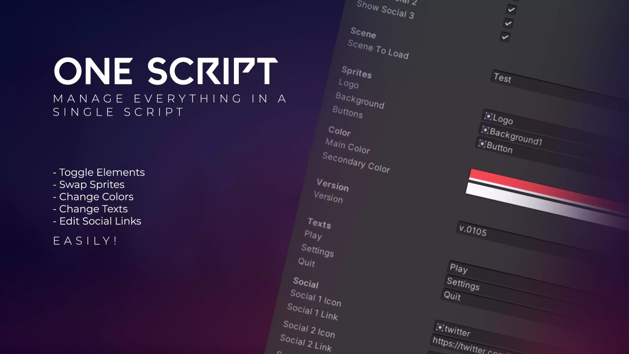 Screenshot #3 - Primo - Minimalist Main Menu Pack