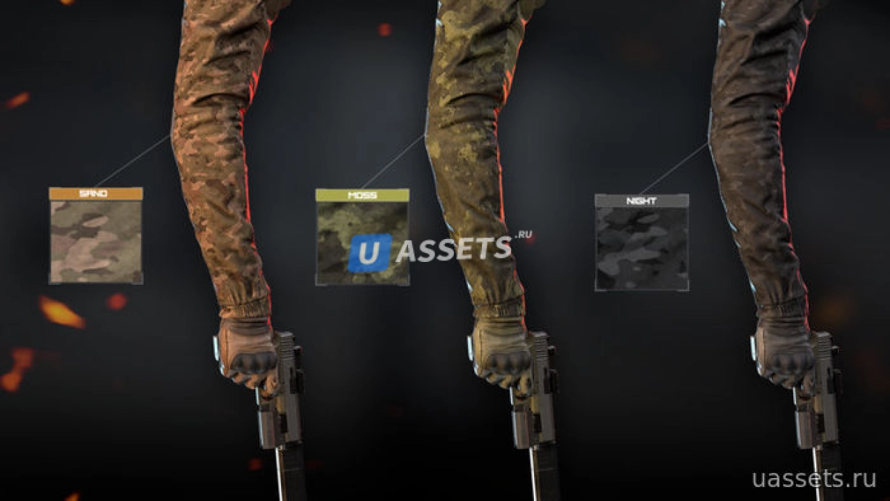 Screenshot #3 - Military FPS Hands: Full gloves