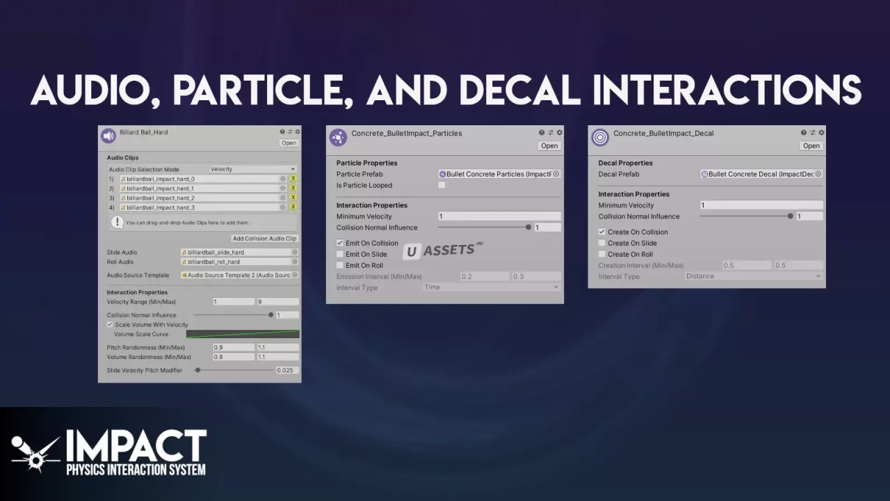 Screenshot #2 - Impact Interaction System