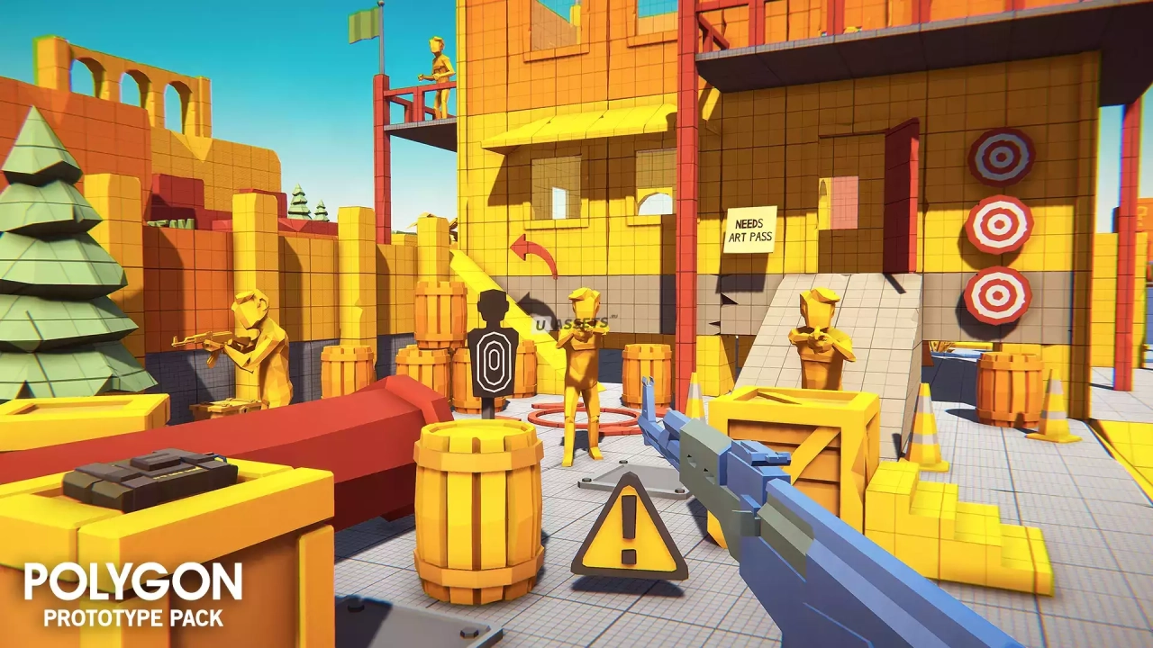 Screenshot #3 - POLYGON Prototype - Low Poly 3D Art by Synty