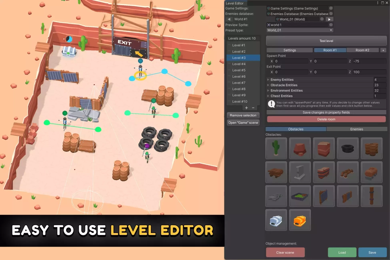 Screenshot #2 - Squad Shooter | Template + Editor