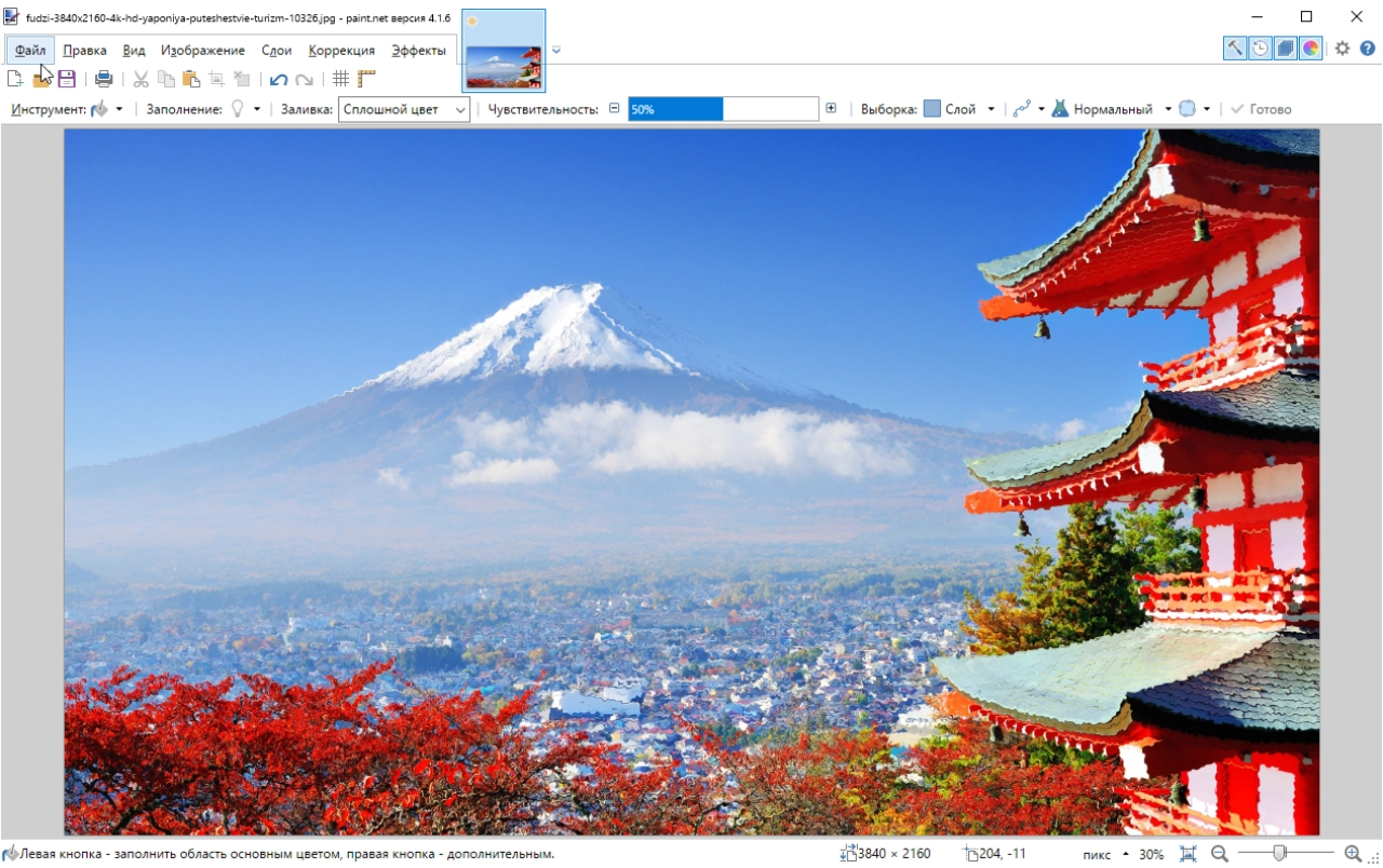 Screenshot #2 - Paint.NET