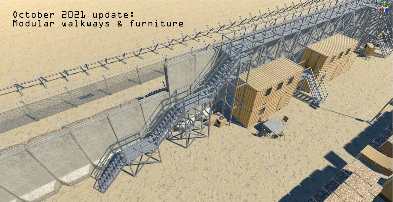 Screenshot #1 - Military Base Asset Pack