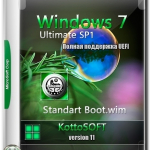 Screenshot #1 - Windows 7 SP1 Ultimate (x64) (Rus) [v.11\2019]