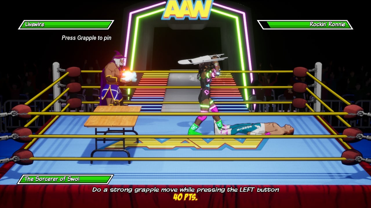 Screenshot #4 - Action Arcade Wrestling