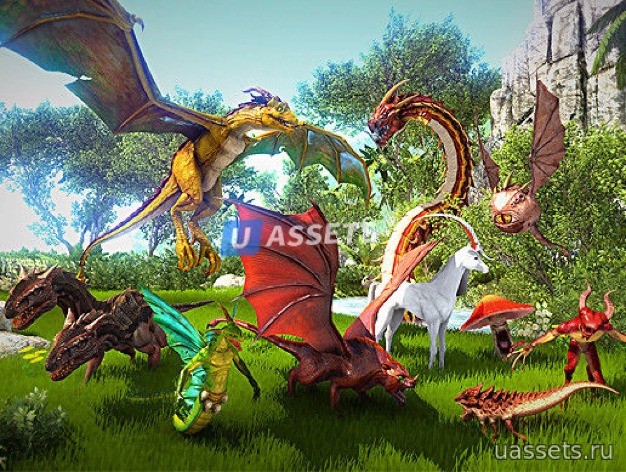 Screenshot #1 - Fantasy Creature Pack 2