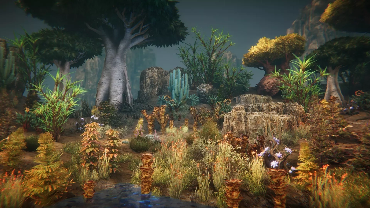 Screenshot #3 - Desert plants
