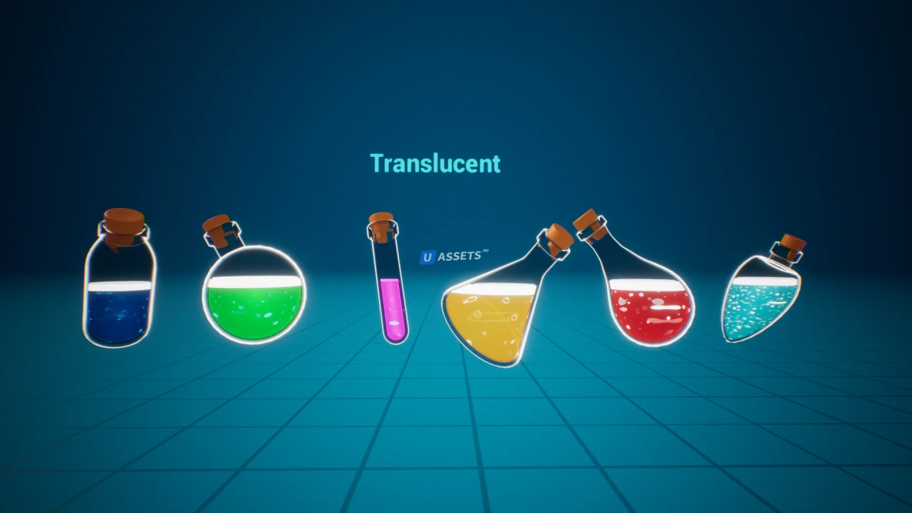 Screenshot #4 - Liquid Bottle Simulation VFX