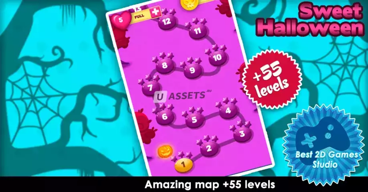 Screenshot #4 - Bubble Shooter Match 3 Complete Project v1.1