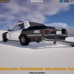 Screenshot #1 - Easy Static Mesh Deformation Component UE5.6  v2.1.0