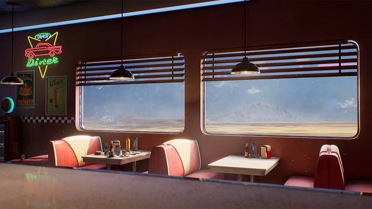 Screenshot #1 - Restaurant - American Restaurant - Cafe - Diner Environment