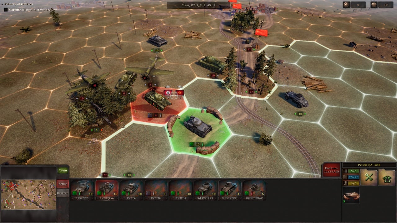 Screenshot #8 - Panzer Strategy