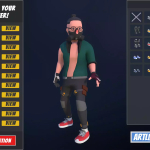 Screenshot #2 - Customizable 3D Cyberpunk Characters
